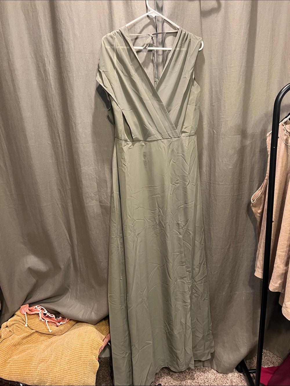 Birdy Grey Violet Chiffon Dress in Thyme